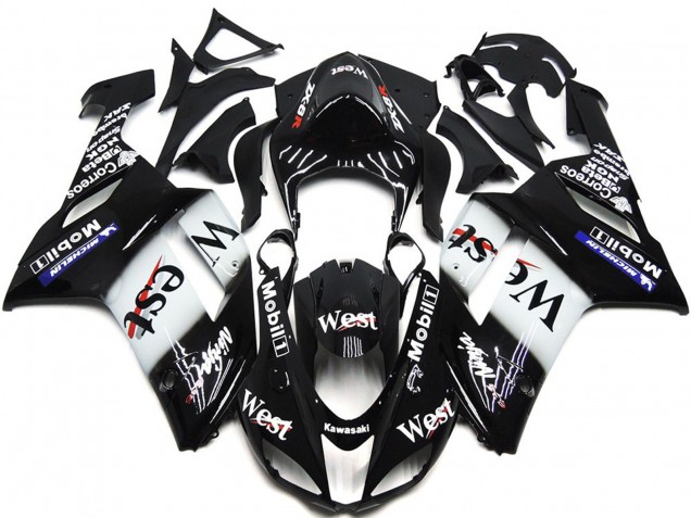 West Gloss Slick 2007-2008 ZX6R Motorrad Verkleidung West Gloss Slick 2007-2008 ZX6R Motorrad Verkleidung